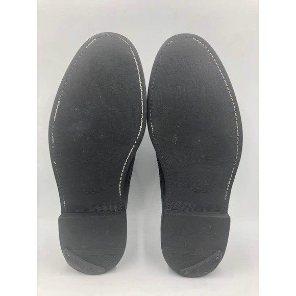 Vintage Florsheim Imperial Men's Black Leather Wing Tip Dress Shoes 9.5D - Picture 13 of 13